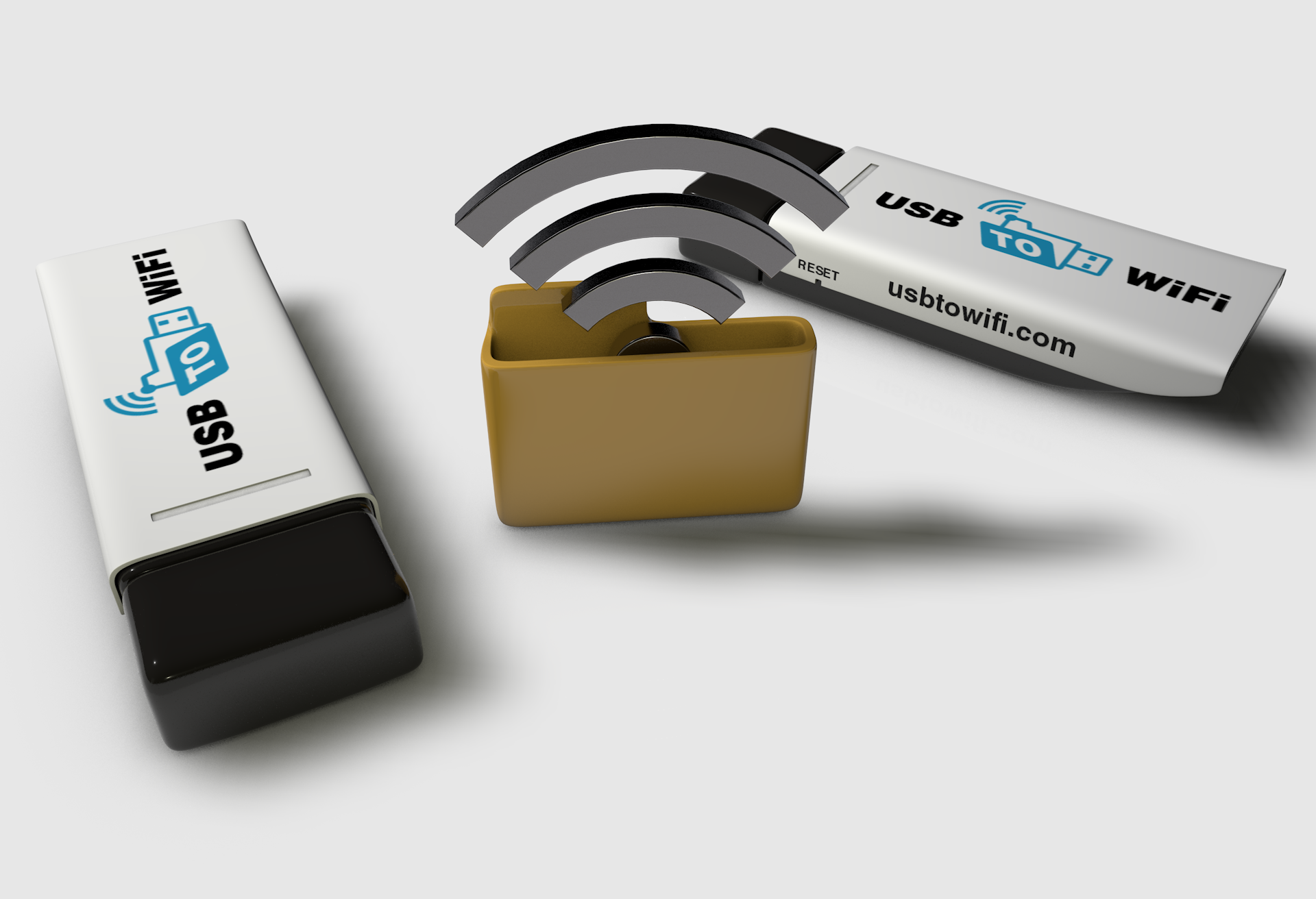 Wireless USB Data Stick - USB to WiFi