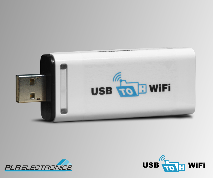 PLR Electronics USB > USB to WiFi Memory / Wireless USB Data Stick